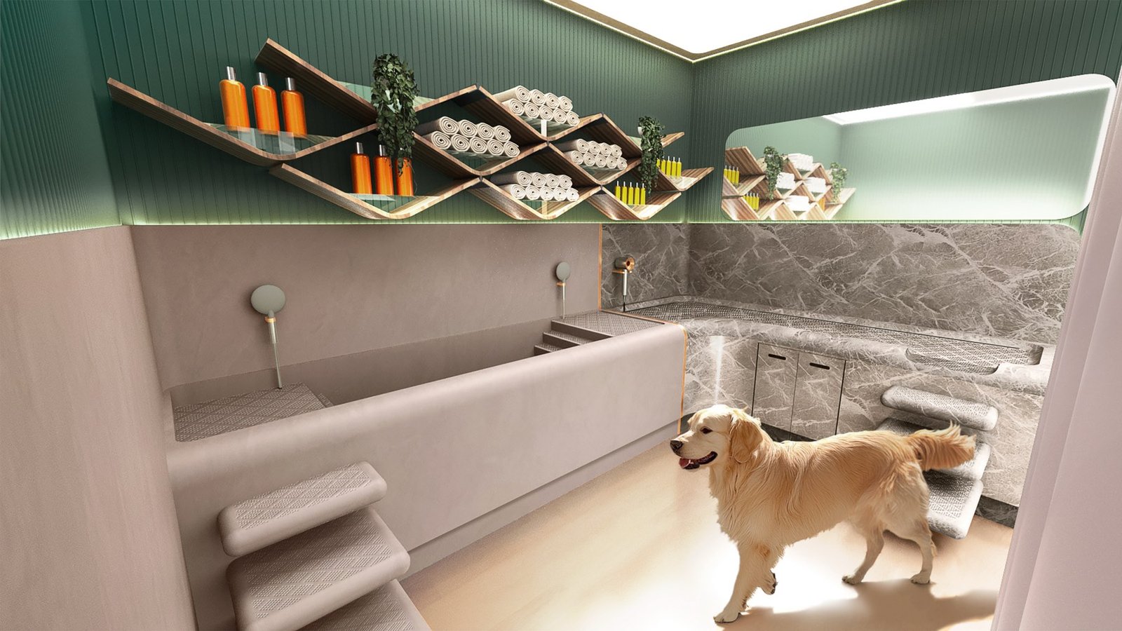 Bentley Residences pet spa