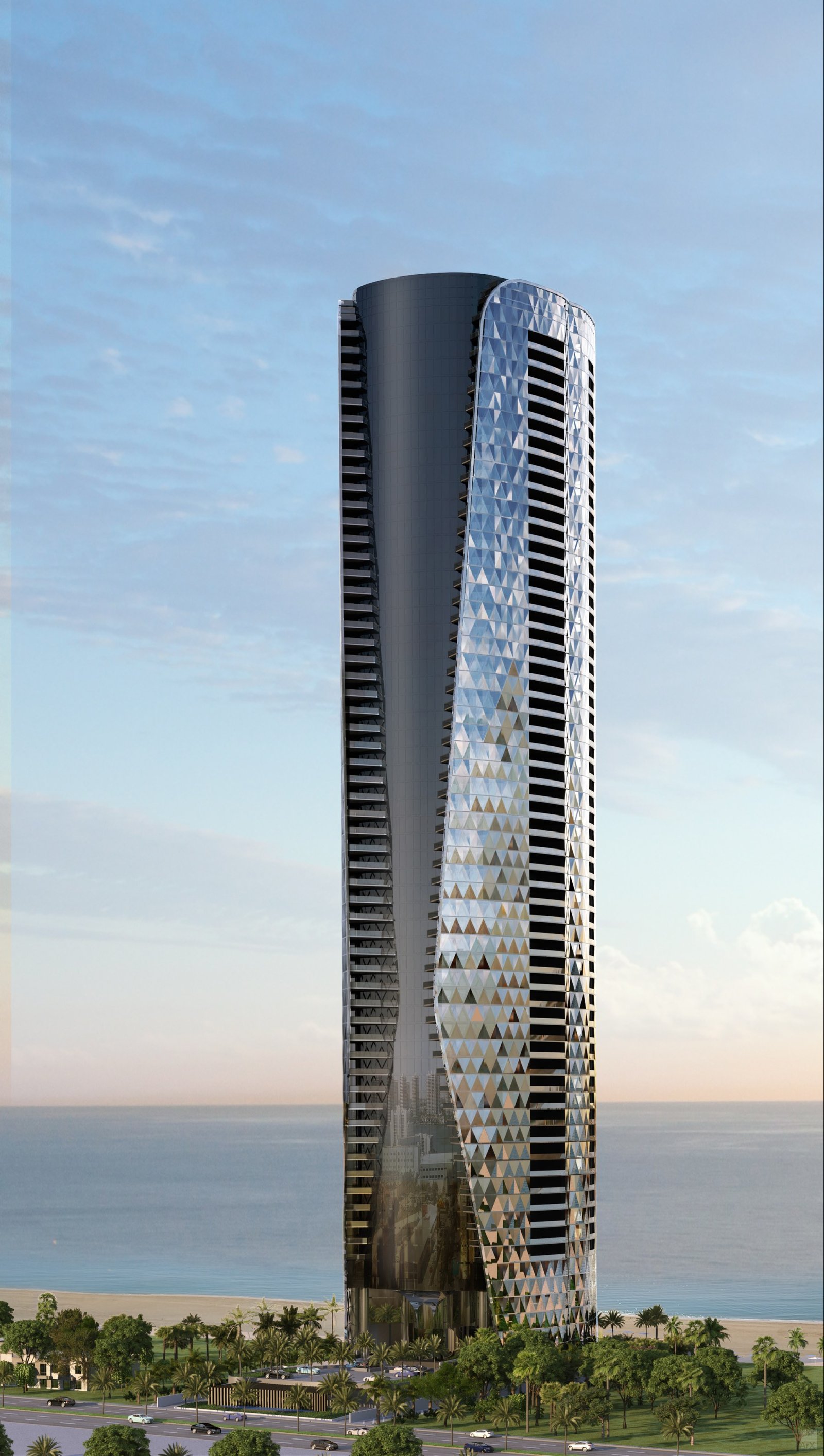 Bentley Residences tower view