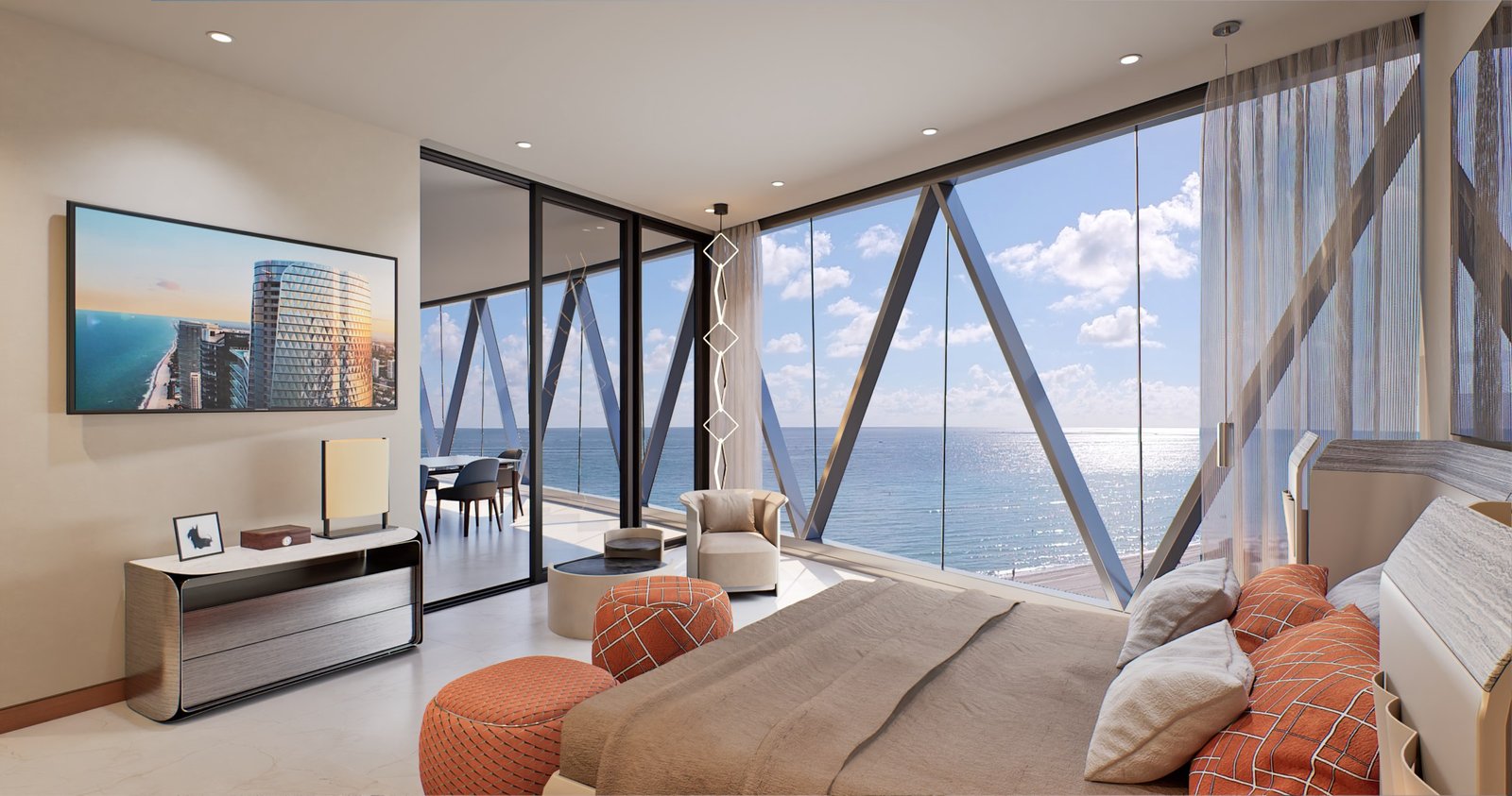 Bentley Residences primary bedroom