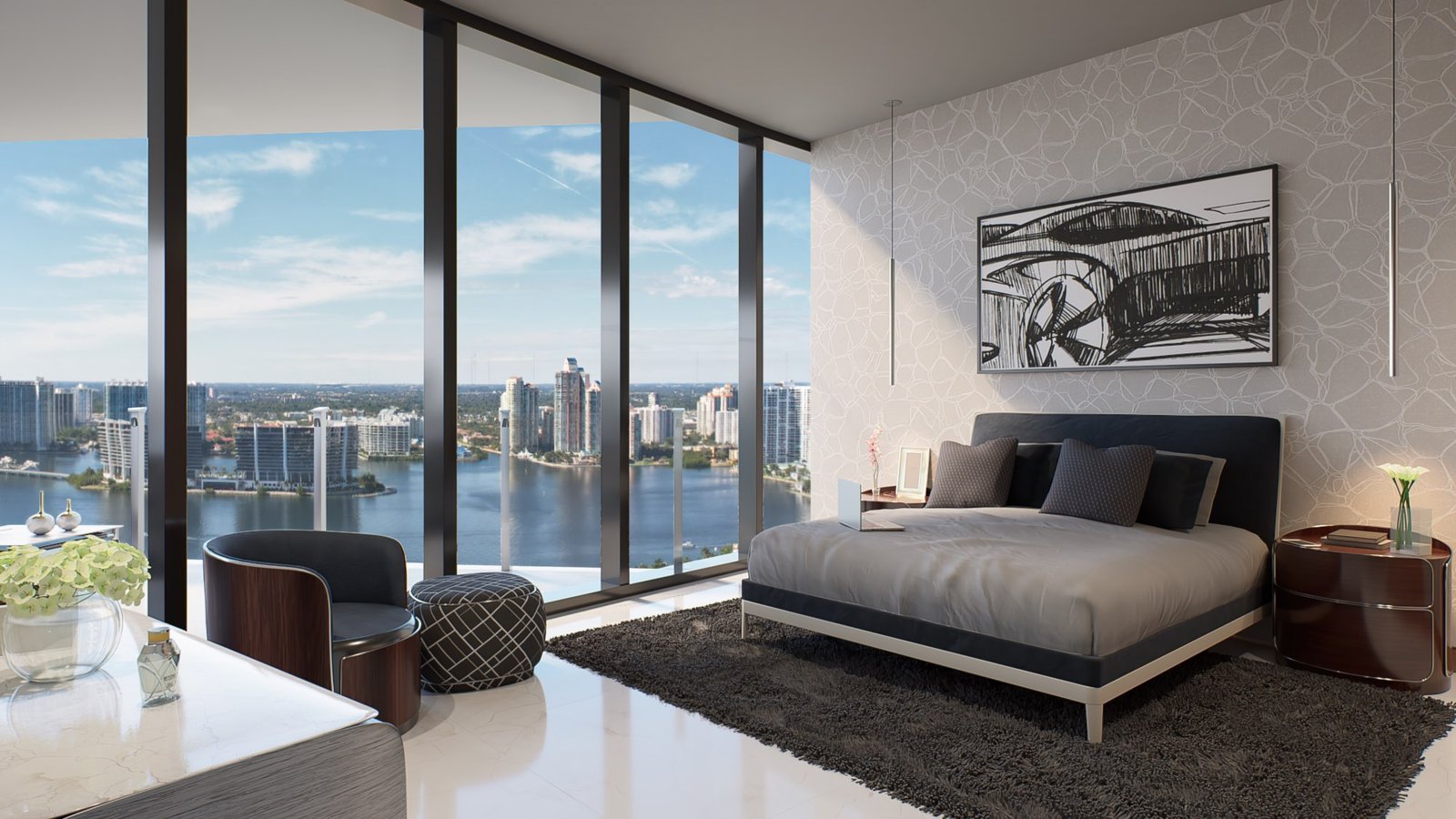 Bentley Residences west residence bedroom