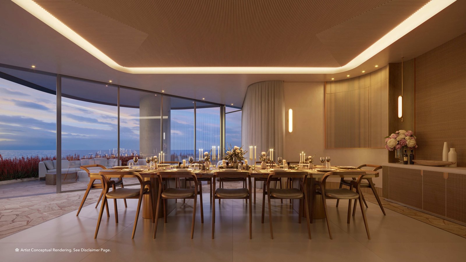 Private dining room