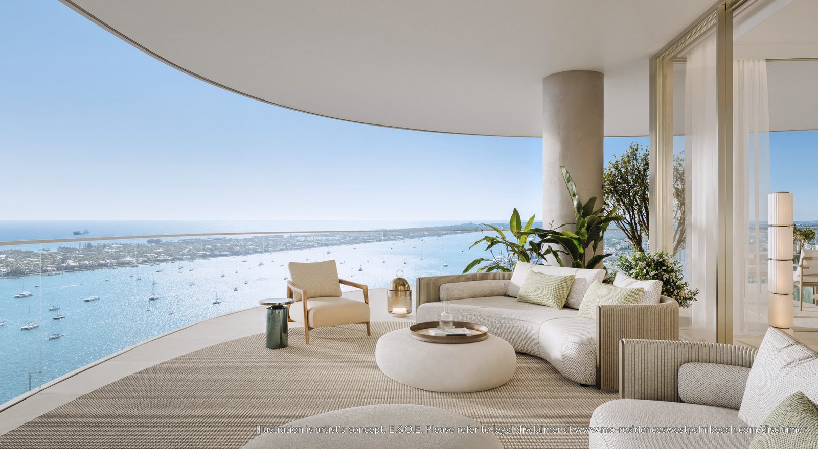 Mandarin Oriental Residences West Palm Beach — private balcony seating