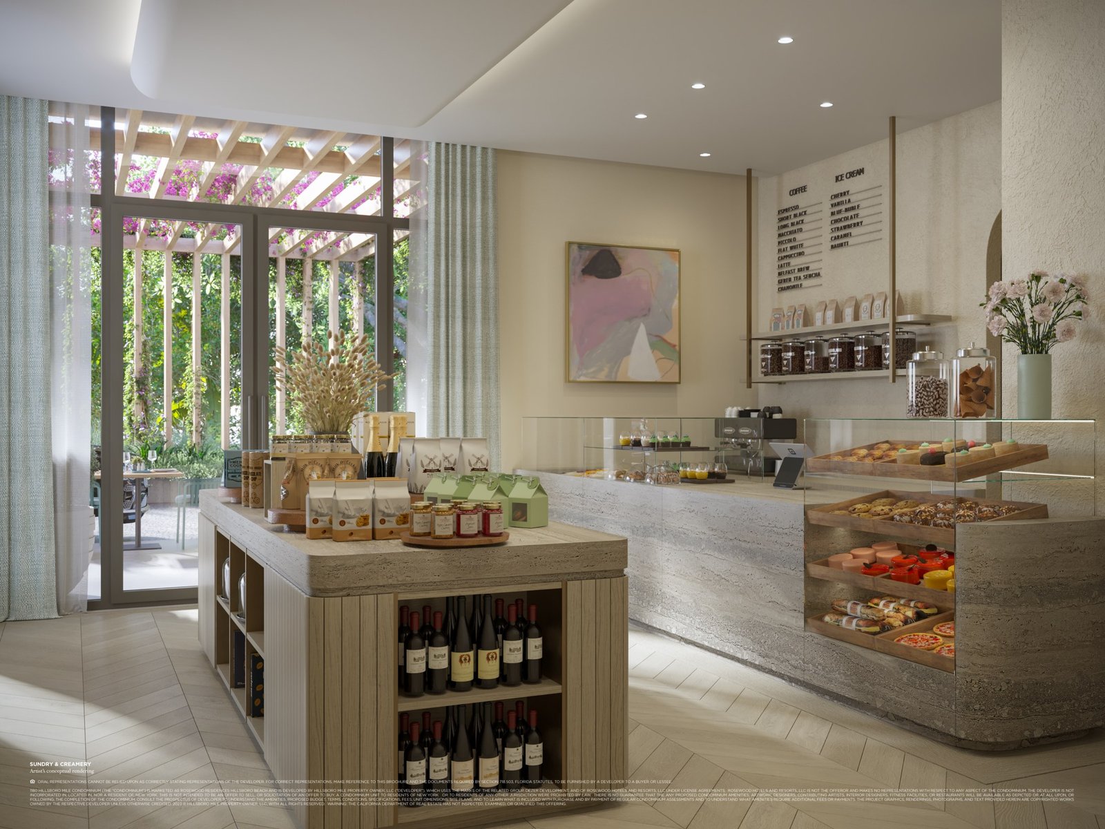 Rosewood Residences creamery