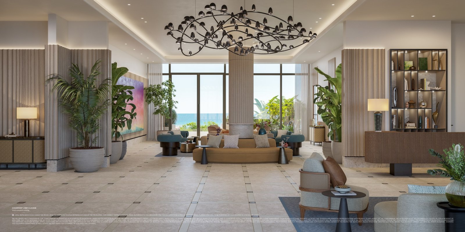 Rosewood Residences lobby