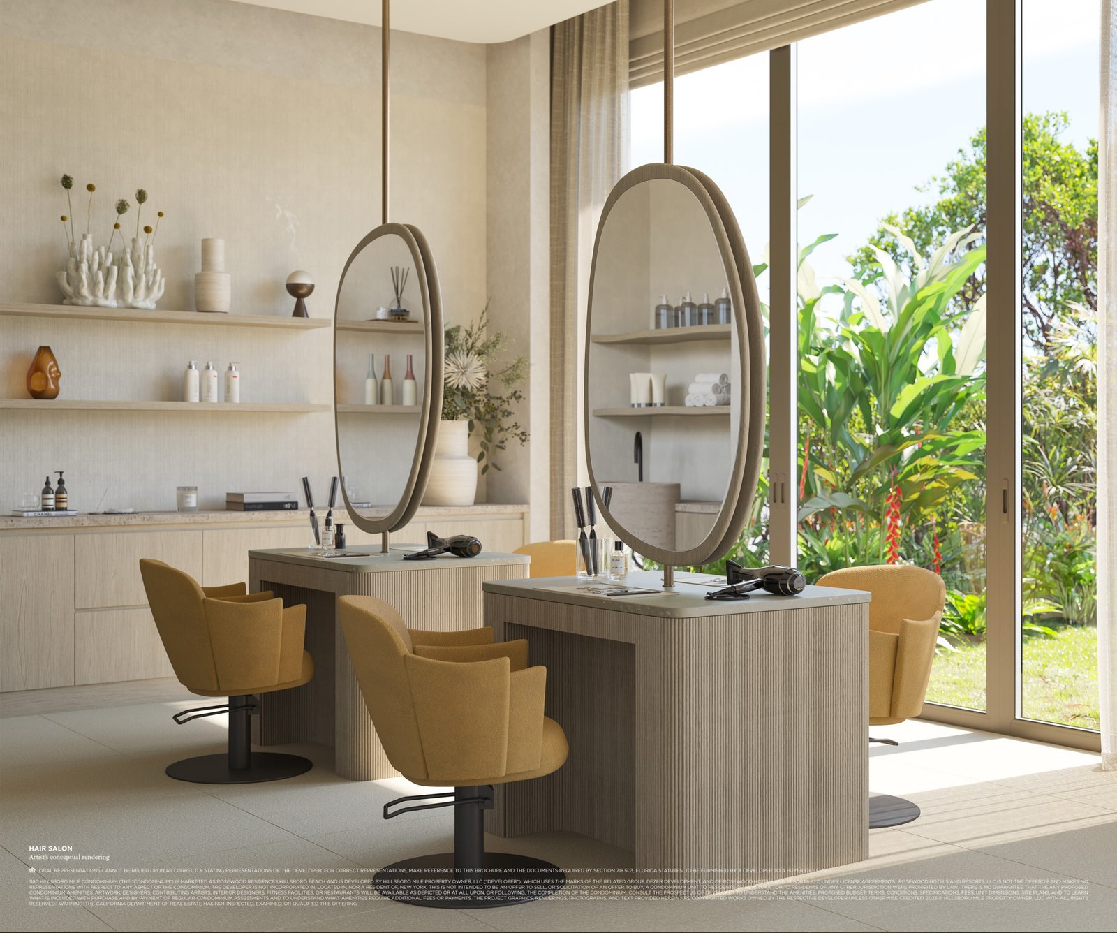 Rosewood Residences salon