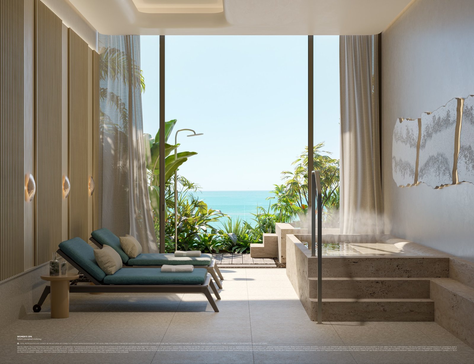 Rosewood Residences spa